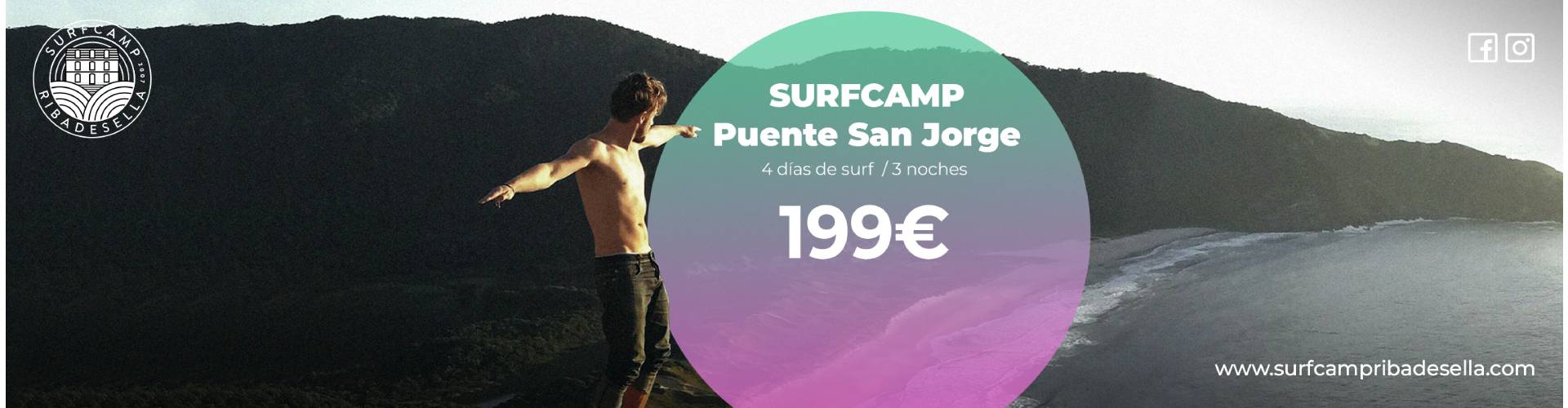 Oferta Surfcamp Puente San Jose