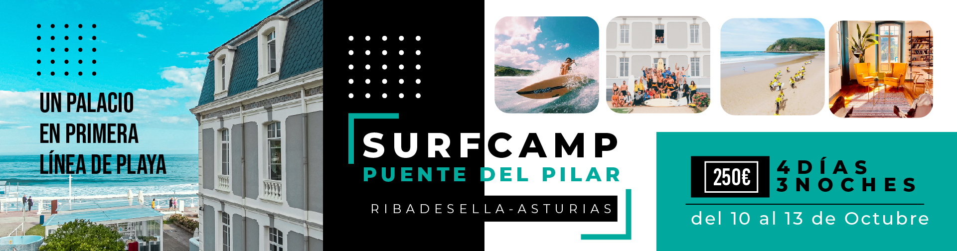 Oferta Surfcamp Puente del Pilar