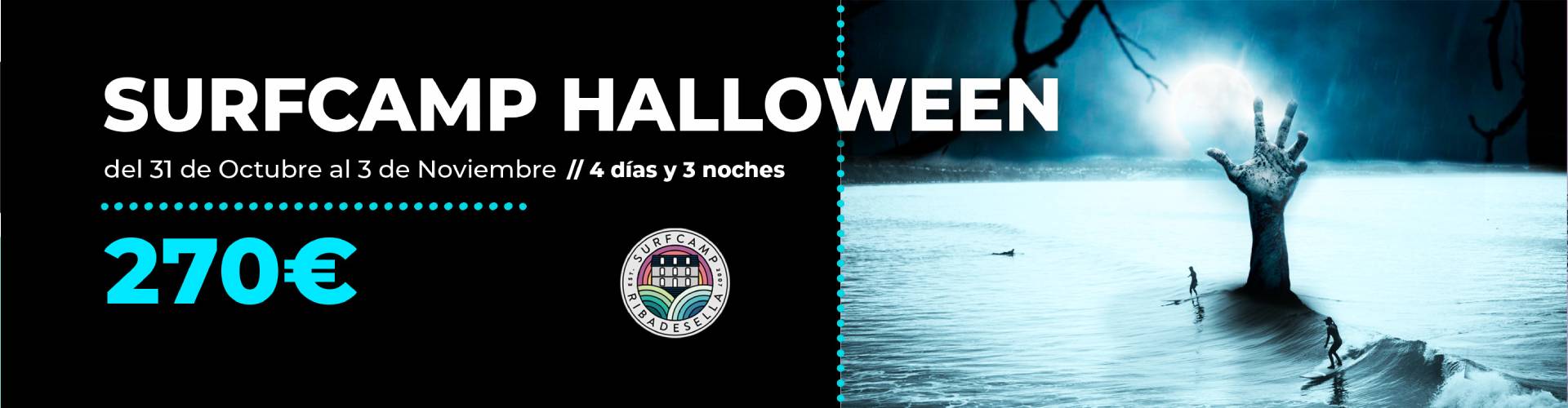 Oferta Surfcamp Halloween