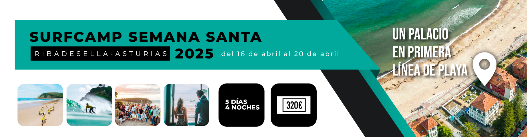 Oferta Surfcamp 7 días y 6 noches