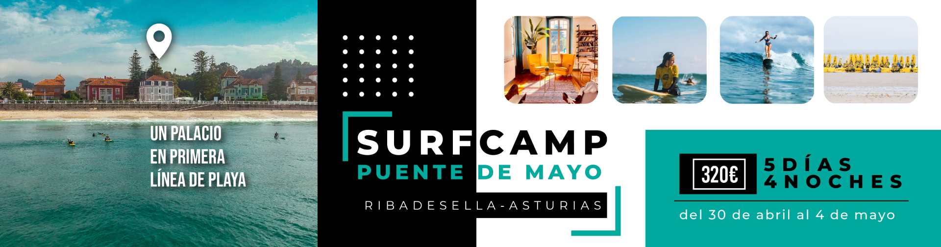 Oferta Surfcamp Puente de Mayo