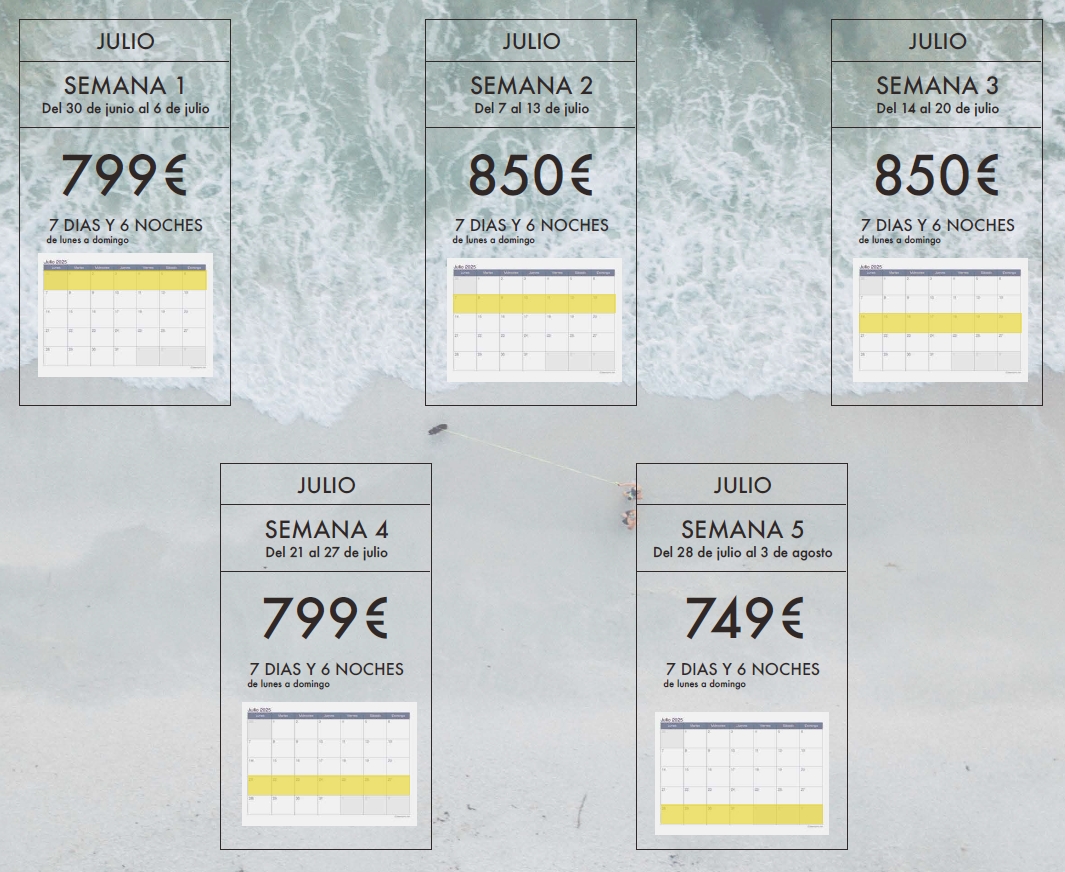 MENORES Calendario 2025